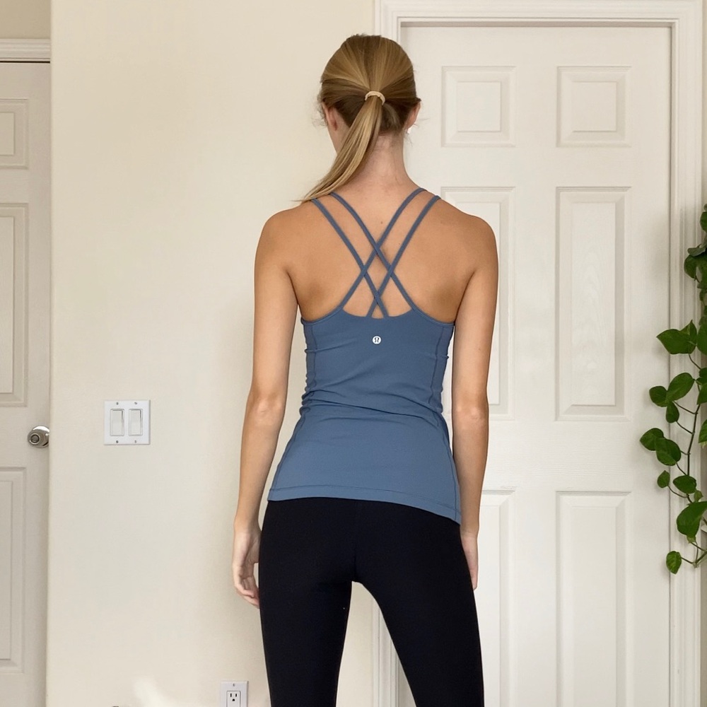 Lululemon blue tank top
